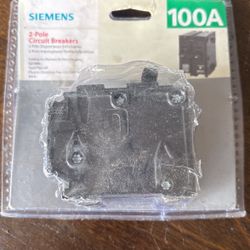 Siemens 100A 2 Pole Circuit Breakers 