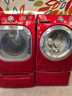 LG set gas laundry