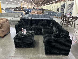 New black sofa