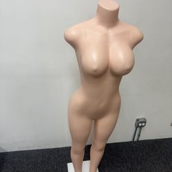 Female Mannequin Brazilian BBL full body Headless mannequin With Metal Base