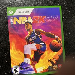 NBA 2k23 Video Game Xbox One New Open Box Tested 