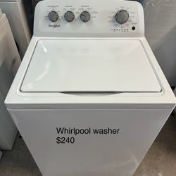 Whirlpool Washer 