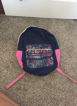 Girls butterfly travel backpack