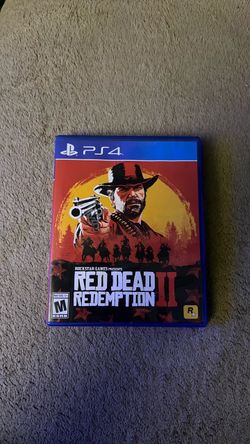 PS4 Red Dead Redemption 2 2 Disc set