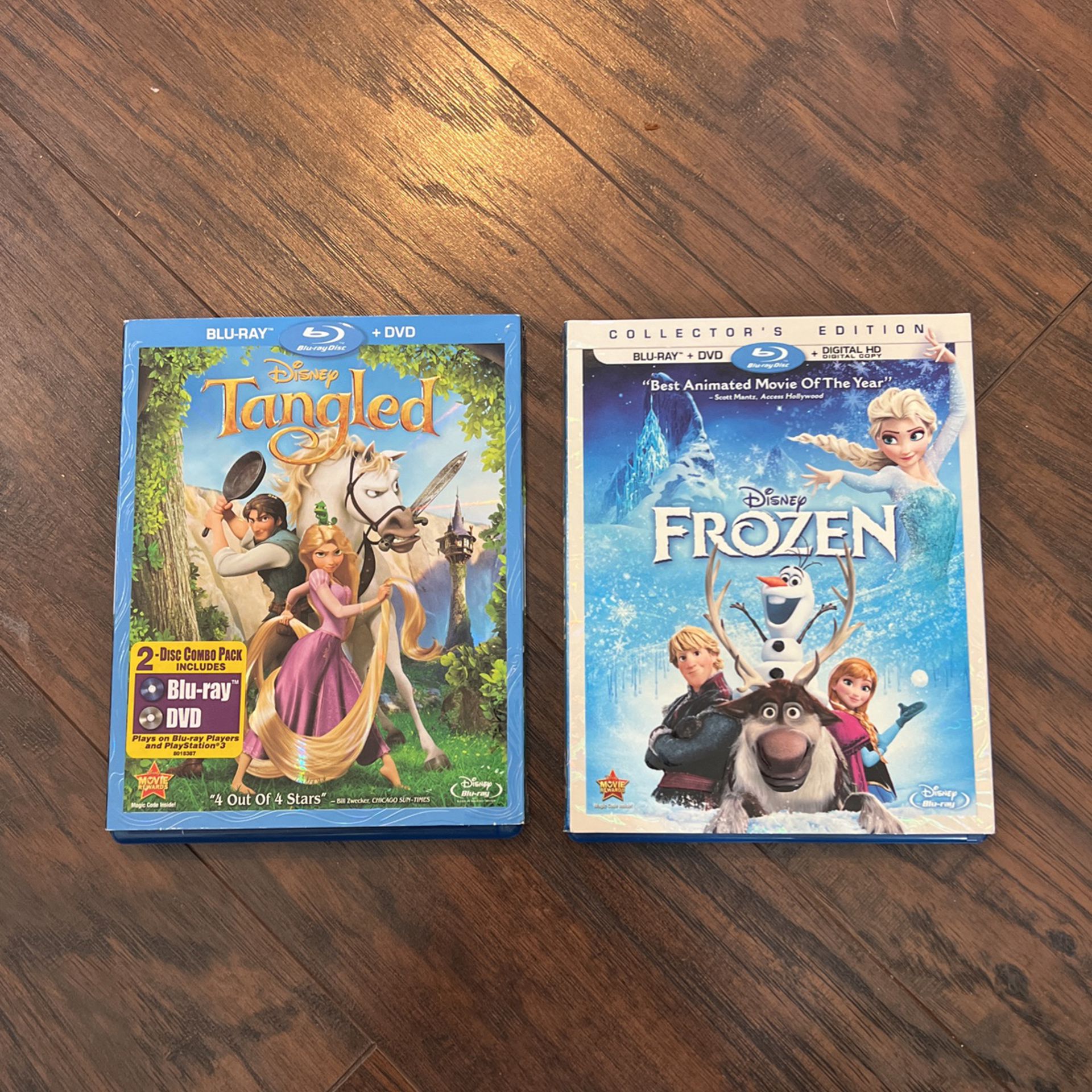 Tangled & Frozen Blu-Ray/DVD Combo Pack