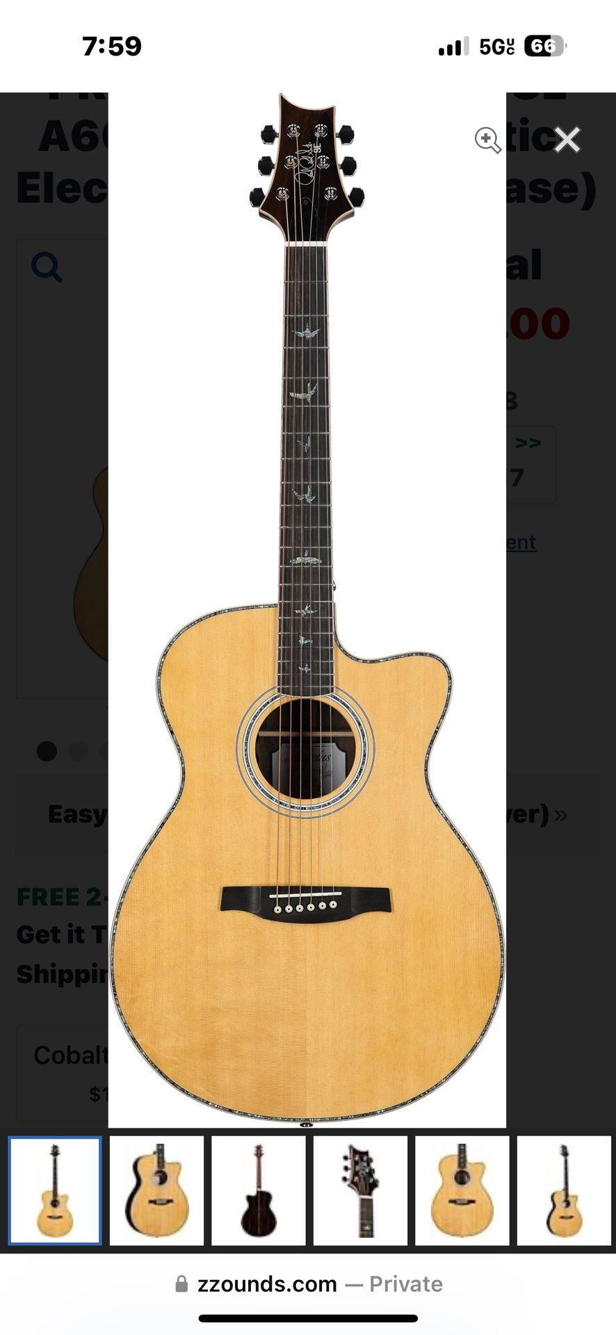Paul Reed Smith Acoustic Guitar