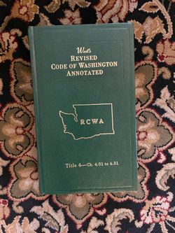 West's Revised Code of Washington Annotated Title 4