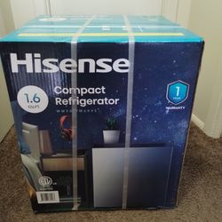 Hisense,1.6 Compact Refrigerator