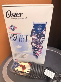 Oster Fast Feed Hair Clipper Operation Homefront Edition