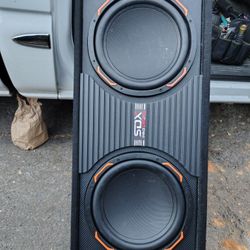 Subwoofer And Amplifier 1400 Watts 