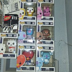 BTS Funko Pop Collection 