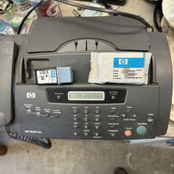 Fax Machine With New Ink Cartrage