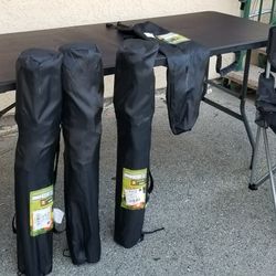  BRAND NEW  FOLDIND TABLE AND FOLDING CHAIRS !!