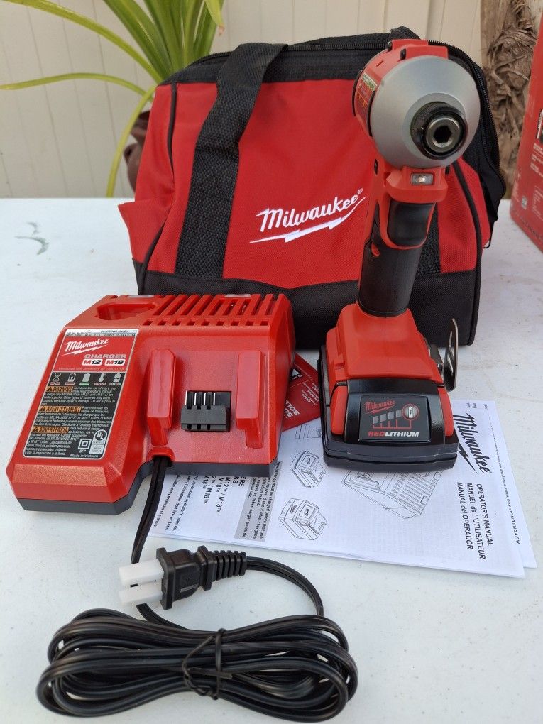 Milwaukee M18 Compact Brushless 1/4" Hex Impact Driver