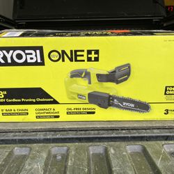 RYOBI Cordless Battery Chainsaw 