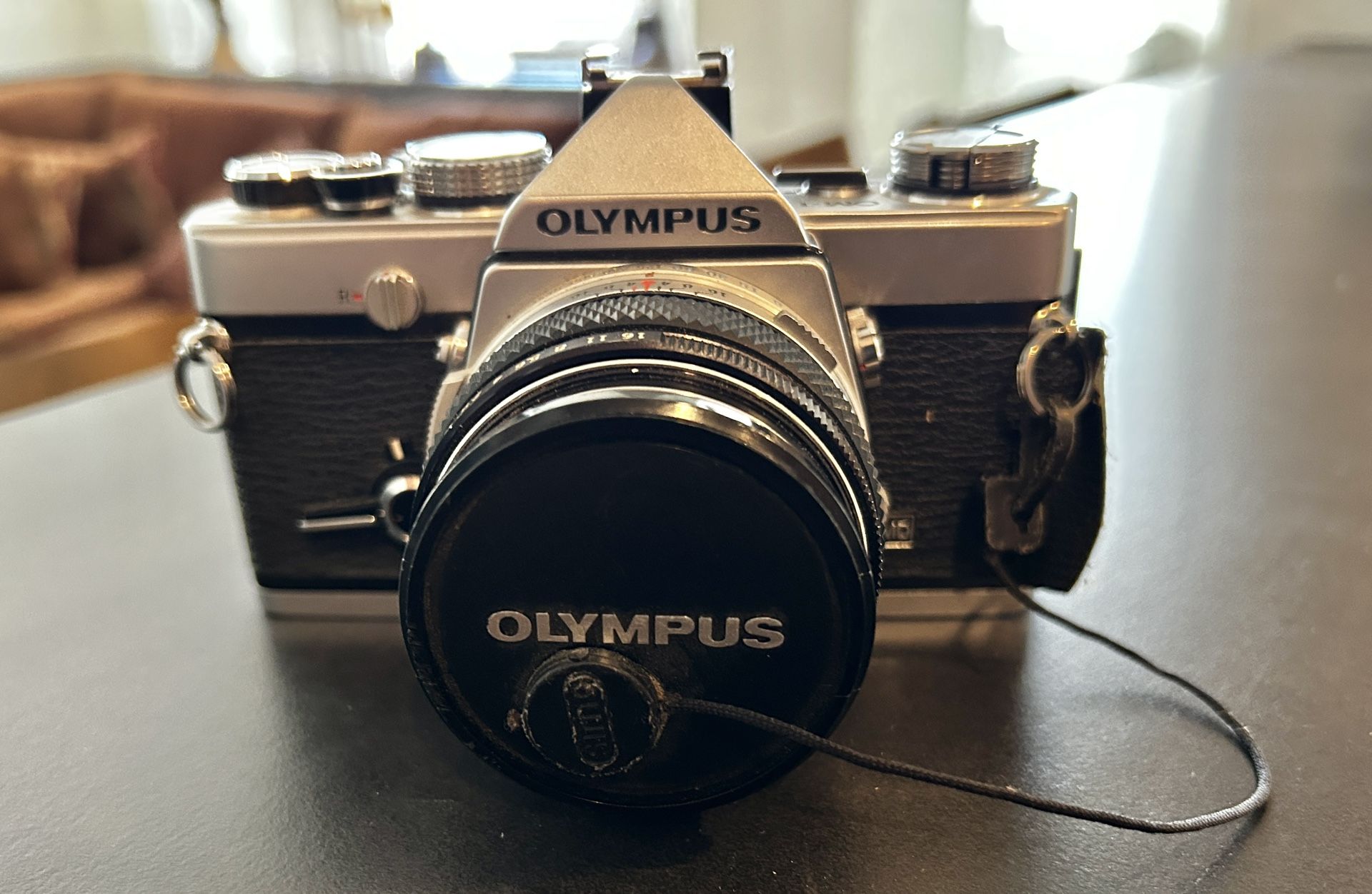 Vintage Olympus OM-1 Film Camera and Accessories