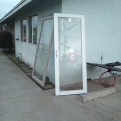 Glass Door With Frame