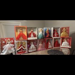Holiday Barbie Dolls