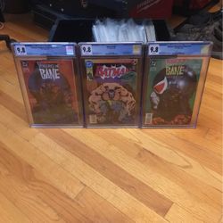 Batman 497 + Vengeance Of Bane 1 & 2