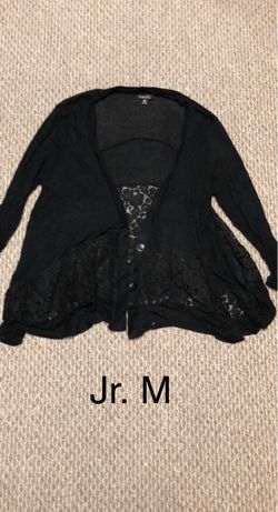 Jr. Black Sweater M