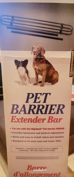Pet Barrier Extender Bar