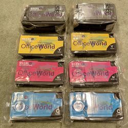 Ink Cartridges 950XL & 951XL (8 Total)