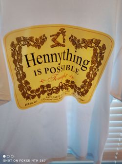 Hennything is possible white 2XL