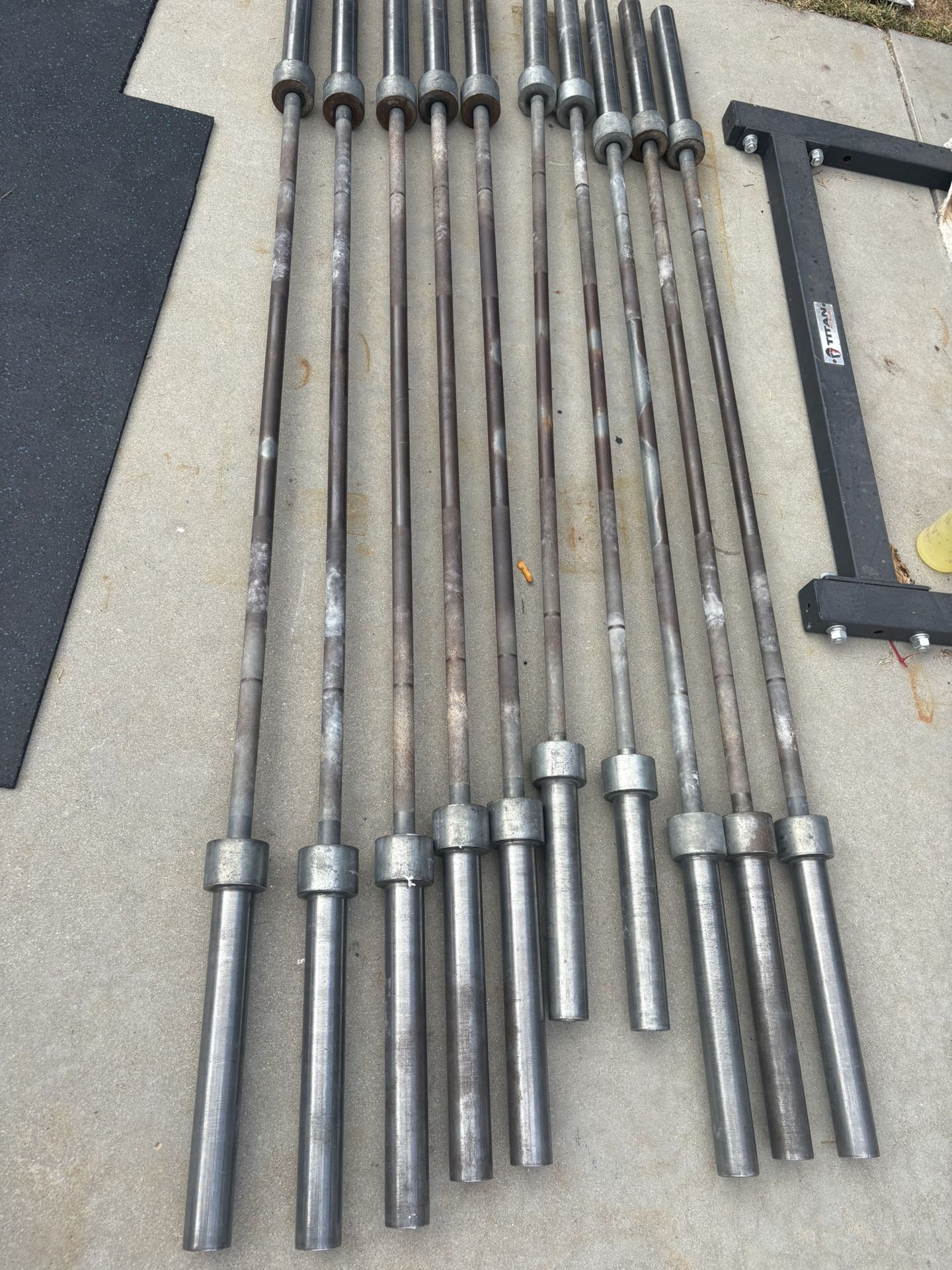 Again Faster Olympic Barbells In Good Working Condition