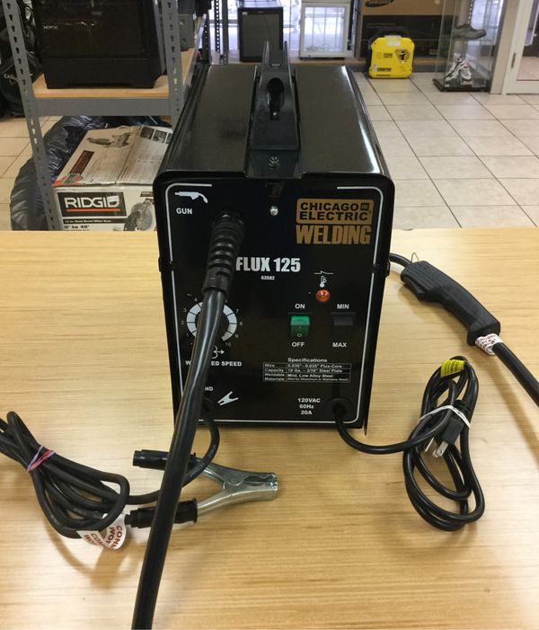 Chicago electric flux core 125 amp welder 120vac 60hz 20a for Sale in