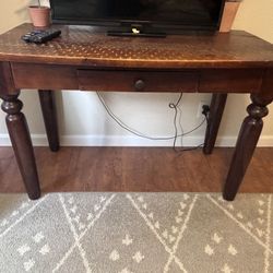World Market Solid Mango Wood Desk
