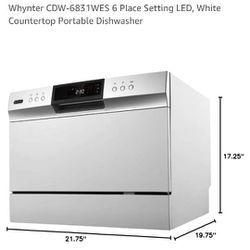 Whynter Countertop Portable Dishwasher