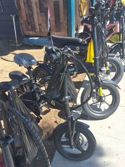 Electric Bikes Brand New price Range From $499 and up or Make $20 monthly payments.