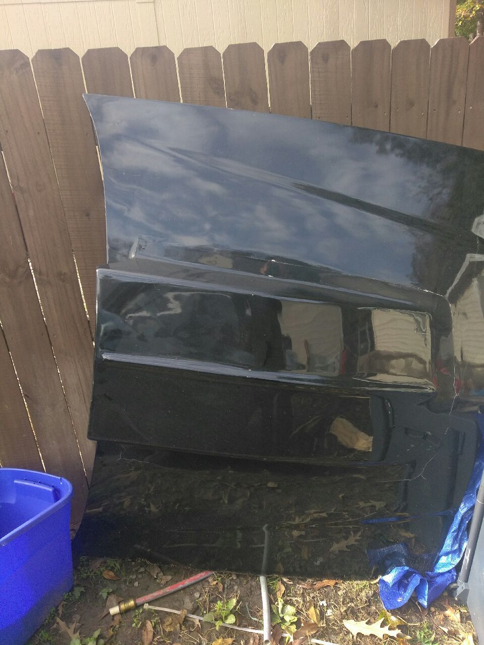 Crown Victoria cowl induction hood