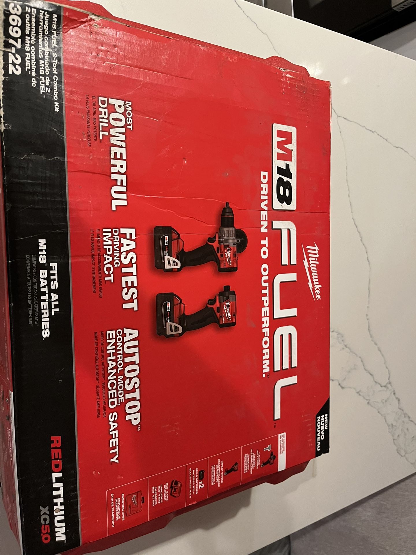 Brand New Milwaukee Hammer And Impact Drill 