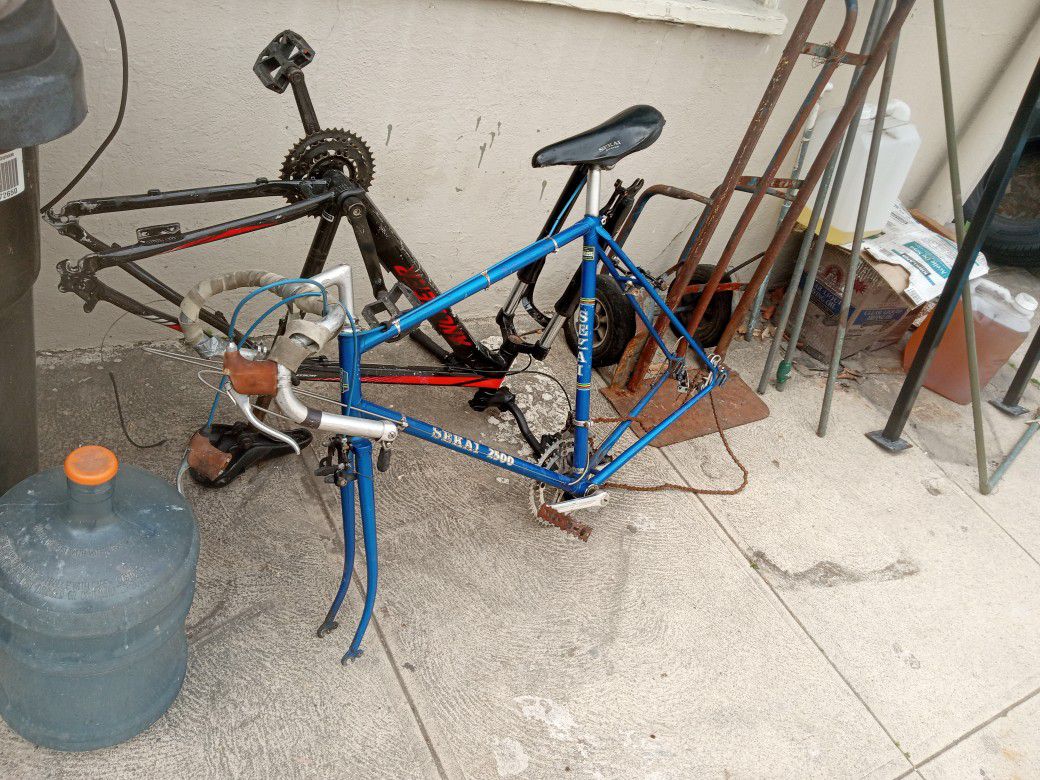 Sekai 2500 Vintage Bicycle Frame.  Full Bike Sells For Over $1000 On eBay!