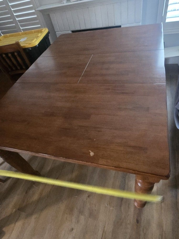 table and chairs