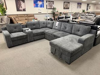 Gray Sofa Sectional Sleeper