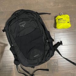Osprey Nebula Backpack & REI Rain Cover