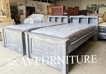 2 Twin Beds And 2 Mattresses 