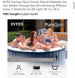 Intex 6 person Jacuzzi