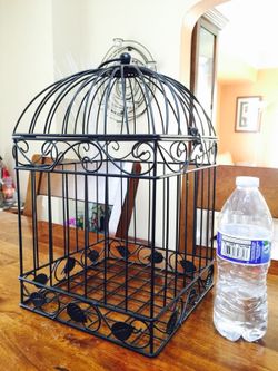 Wedding Card Holder Decor Bird Cage