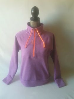 Reebok women's purple pullover fleece size small