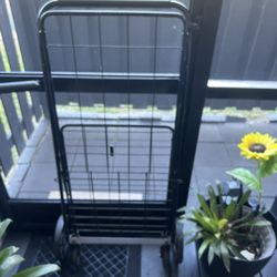 Large heavy duty sturdy folding cart