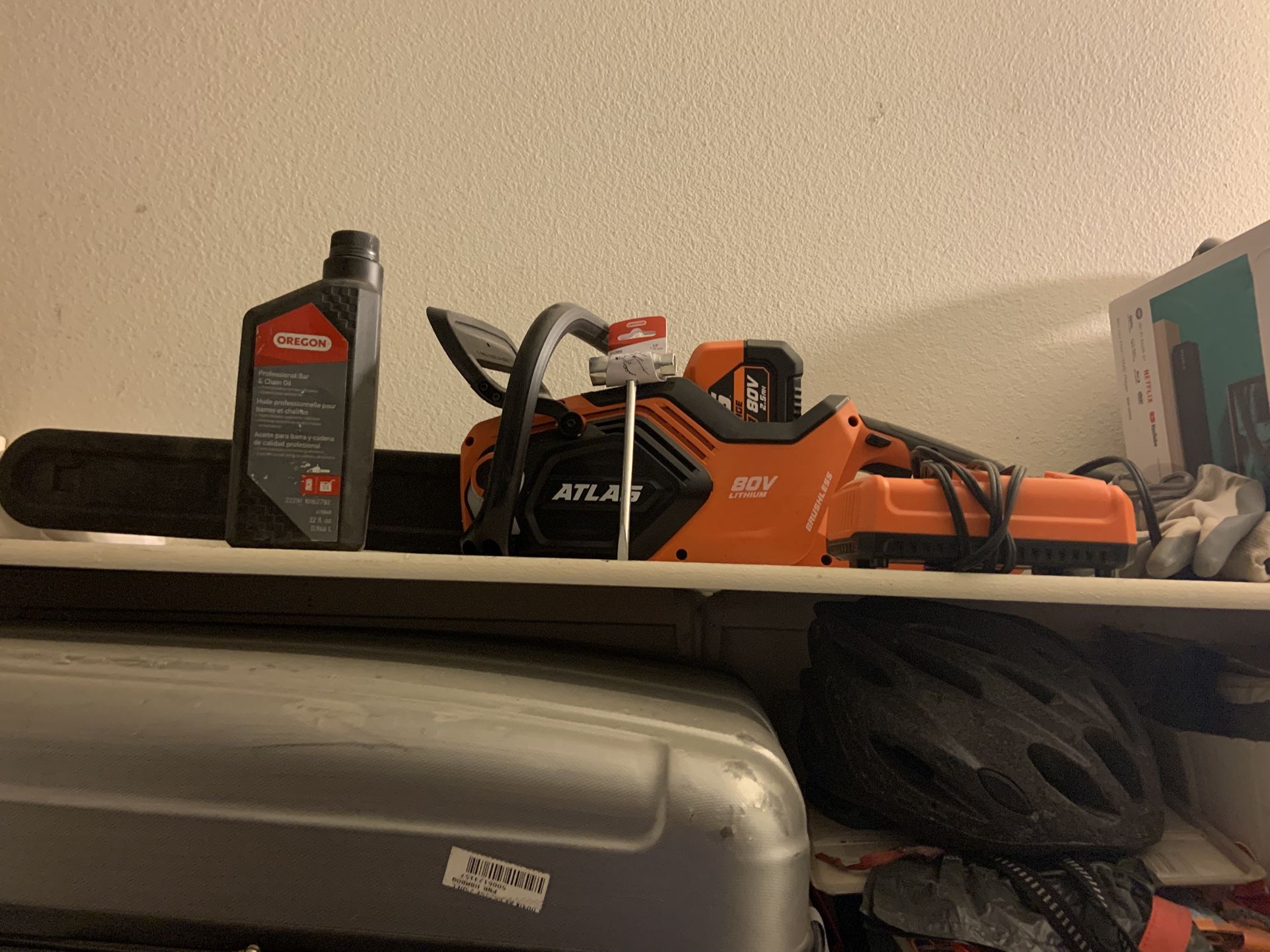 New Atlas 18in Electric Chain Saw
