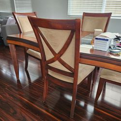 Dining table and chairs $200 obo