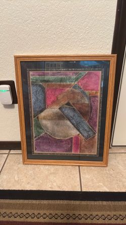 Framed Abstract Art Print