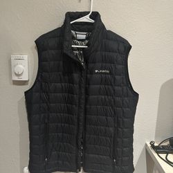 Columbia Black Vest Jacket 