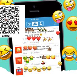 Send a joke with a tip