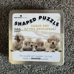 500 Piece Puppy Puzzle Like New 