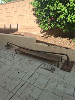 X2 Skateboard Grinding Rails